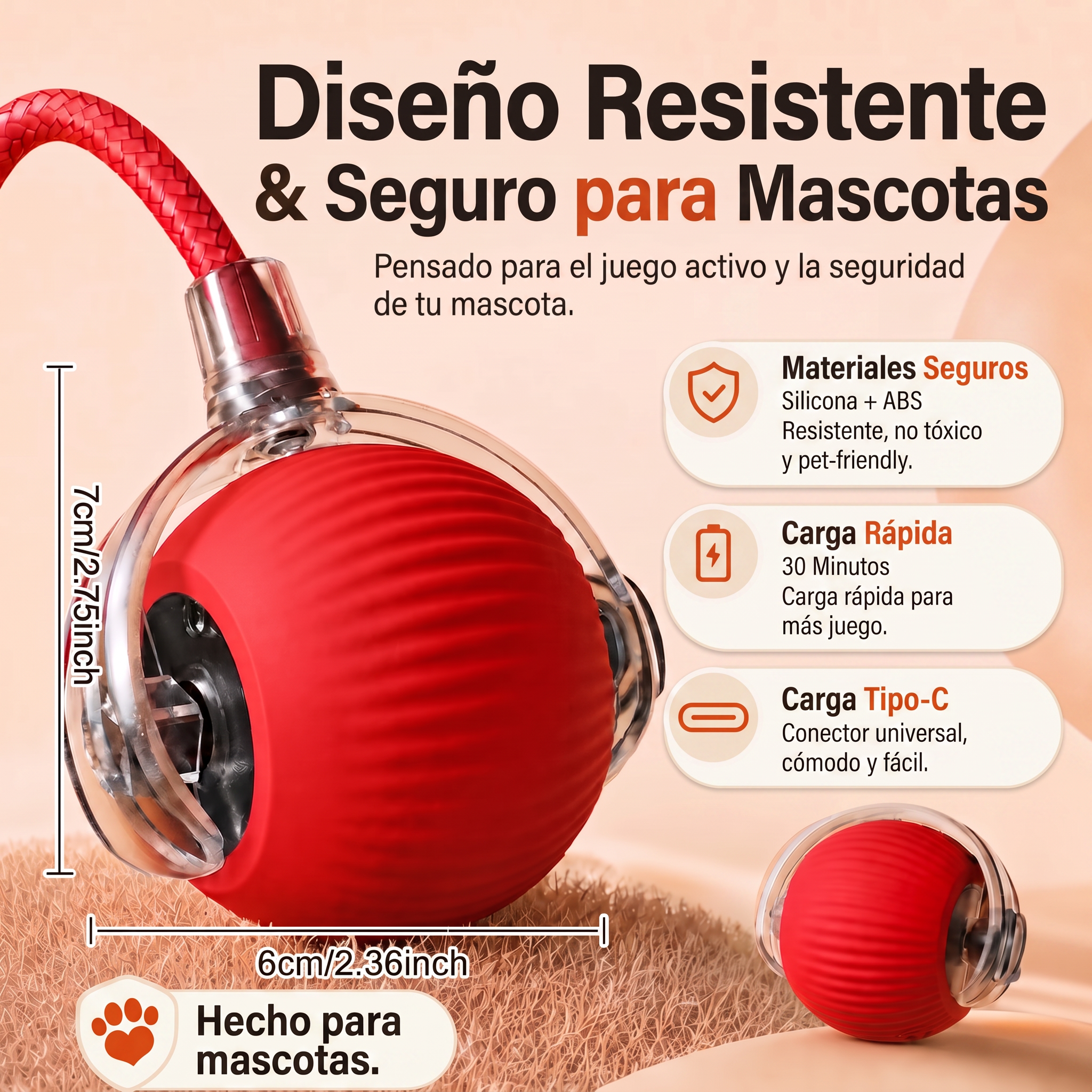 Pelota Rodante Inteligente · imagen 1