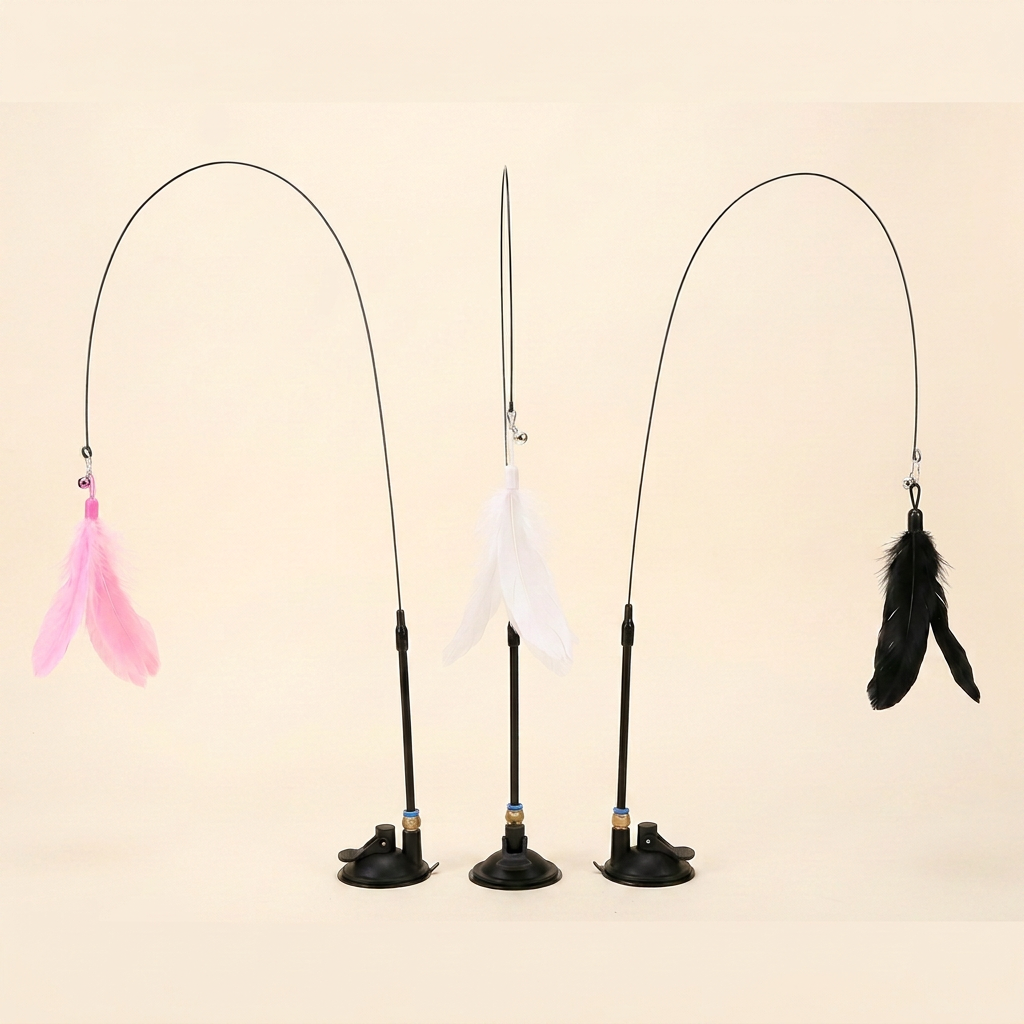 Pluma con Ventosa y Cascabel